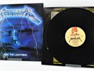 Metallica Ride The Lightning 1984 LP Vinyl Record MFN 27 UK First Press