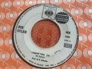 Bob Dylan I Want You FRENCH PROMO Rare Original FRENCH PROMO 7
