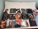 large bundle Jonny Cash vinyl records set of 34