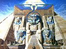 Iron Maiden - Powerslave US press LP 1984 (VG/VG) SJ-12321 .