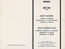 Johann Pachelbel - Canon In D Major & more (1970) MHS 1060 vinyl NEW