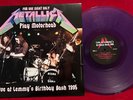 Metallica Play Motorhead Lemmy's Birthday 1995 LP Purple Vinyl 100 Made