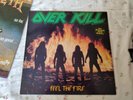 OVERKILL - FEEL THE FIRE LP 1985 N 0035