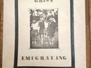 Dave Kriss - Emigrating . Rare 1972 U.K  private press on Deroy Production . EX+
