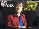 RAY BROOKS lend me some of your time 1971 UK POLYDOR STEREO VINYL LP CULT FILM