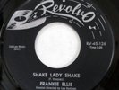 FRANKIE ELLIS 45 Shake Lady Shake /Sincerely VG++ on Revolvo teen rNr RARE c5314