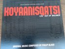 Philip Glass: Koyaanisqatsi Life Out Of Balance  LP ASTA 1 Antilles 1983