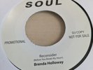 BRENDA HOLLOWAY/ FOUR TOPS- Reconsider / Sweet Was The Love FT-01 - Deleted
