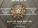 Kenny and the Kasuals-Texas Garage 45-Don't Let Your Baby Go Rare 2-Sider