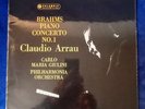 SAX 2387 BRAHMS PIANO CONCERTO No.1 CLAUDIO ARRAUCLOUMBIA BLUE / SILVER LABEL