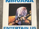 Nirvana - Entertain Us 1992 LP Vinyl Record (Rare 1 of 700)