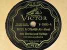 Victor 29063 - John Sheridan & His Boys - Bradley's Favorite - 1920s irish 78rpm