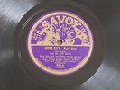 Be Bop Boys SONNY STITT 78 rpm SAVOY 900 WEBB CITY hot jazz 1946 V+