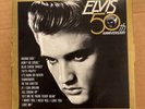 Elvis Presley Golden Singles 6 Records w Picture Sleeves Gold Color Discs 7