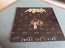 Anthrax Among The Living UK 1987 Vinyl ILPS 9865. EX EX