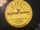 Elvis Presley 78 rpm Vinyl Sun Records