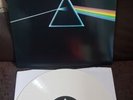 Dark Side of the Moon Pink Floyd Record Solid blue triangle...white vinyl