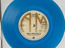 Sex Pistols ‎– God Save The Queen rare blue vinyl reissue 7