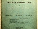 The Bud Powell Trio 10-inch mono LP