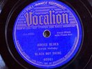 Vocalion 03551 Black Boy Shine ADVICE BLUES  Barrelhouse Blues  78 rpm  V+ Texas