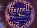 Gennett 5323 Jelly Roll Morton THE PEARLS masterpiece    78rpm  1924 EE-