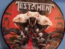 TESTAMENT RARE DOUBLE PICTURE DISC,brotherhood of snake ,vinyl ,thrash metal