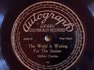 Autograph 4008 Milton Charles WORLD IS WAITING FOR SUNRISE  78 rpm 1925 EE- rare