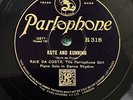 RAIE DA COSTA - ‘KUTE AND KUNNING/ IMAGINATION’ 1928 PIANO SOLOS PARLOPHONE 78