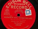 HARRY HUDSON’S MELODY MEN ‘WITHOUT YOU SWEETHEART’ WINNER 78, HOT SAX SOLO