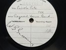 STAN GREENING’S ORCH ‘PICCOLO PETE’ AUTOGRAPHED 1929 COLUMBIA TEST PRESSING