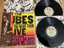 THE TUBES - WHAT DO YOU WANT FROM LIVE - TOP JAPAN 2 VINYL LP + OBI -GXG-1015/16
