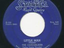 DANDERLIERS - Little Man / May God Be With You - STATES - Doo Wop R&B 45