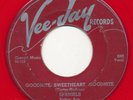 SPANIELS - Goodnite, Sweetheart / You Don't Move Me - VEE-JAY - Doo Wop R&B 45