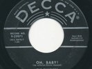 TANGIERS - Oh, Baby   / Remember Me - DECCA - Doo Wop R&B 45