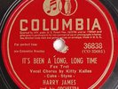 78 Rpm Harry James And His Orchestra IT'S BEEN A LONG LONG TIME  AUTUMN SERENADE