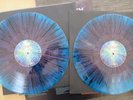 New Model Army - From Here  Blue Splatter 12  Signed by all Members + Press Info