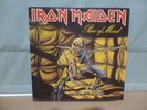 IRON MAIDEN  PIECE OF MIND ALBUM WITH MERCHANDISE SLIP
