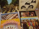 6 Vintage Beatles Vinyl Albums,Magical Mystery,Abbey Road,Sgt. Peppers,Let It Be