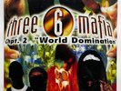 Three 6 Mafia Chapter 2: World Domination 2LP Vinyl Limited Black 12
