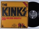 KINKS 20 Golden Greats  RONCO LP VG+ mono uk n