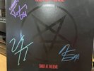Motley Crue Shout At The Devil SIGNED LP Vince Neil Nikki Sixx Tommy Lee OG Pres