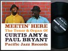 CURTIS AMY PAUL BRYANT Meetin' Here LP PACIFIC JAZZ PJ-26 US 1961 JAZZ DG MONO