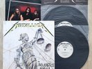 METALLICA And Justice For All 1988 Orig Japan CBS 25AP 5178-9 w/ Inserts No Obi