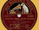 78 rpm Record British Jazz Dance RAY NOBLE HMV B6509 Al Bowlly E