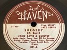 JAZZ Haven 78 RPM Eddie Davis Quintet - Surgery / Athlete’s Foot 801 V+