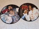 Pictures Of Elvis Vol I & II 33 rpm Records 2 Picture Discs Denmark Import