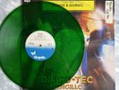 BLONDIE CALL ME & GIORGIO DISCO TEC SENCILLO MEXICO RELEASE GREEN VINYL RECORD