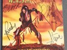 W.A.S.P. LP Album The Last Command Signed