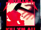 METALLICA Kill Em All *ORIG 1983 MEGAFORCE* Vinyl Record LP MRI 069 Ride Puppets