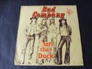 Bad Company - Stuff That Duck 1970's UK LP EAA PRODUCTION  1st NOT TMOQ